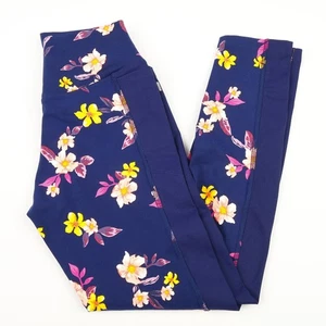 Victorias Secret Mujer XS Rosa Ultimate Cintura Alta 7/8 Tobillo Leggings Florales - Imagen 1 de 11