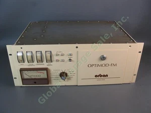Orban Optimod-FM 8100A Radio Broadcast Audio Processor Stereo Generator TESTED - Picture 1 of 10