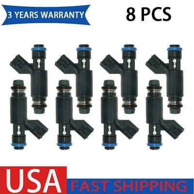 8PCS Fuel Injector For Land Rover Range Rover Sport 4.2l V8 Supercharged 2006-09 - Image 1 of 4