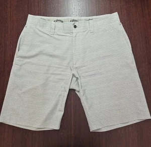 Callaway L/Grey Lightweight Casual Chino Golf Shorts Mens W34" Great Condition - Picture 1 of 4