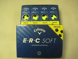 1 dozen BRAND NEW 2025 Callaway ERC Soft Truvis Yellow - Picture 1 of 1