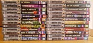 Classic Doctor Who DVD Bundle 3rd Doctor Collection, 24 DVDs and 128 episodes - Picture 1 of 9