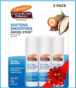 3-Pack Palmer's Cocoa Butter Formula Moisturizing Swivel Stick with Vitamin E** - Picture 1 of 4