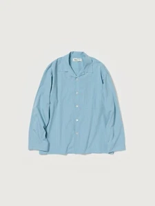 (ASK availability First)AURALEE COTTON POPLIN - PYJAMAS SHIRT new - Picture 1 of 7