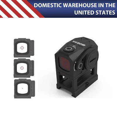 Gideon Optics Mediator Red Dot Multi-Reticle Sight 1x16mm 3 MOA For Rifles