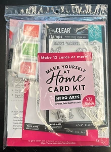 HERO ARTS MAKE YOURSELF AT HOME CARD KIT JK0123 - Picture 1 of 3