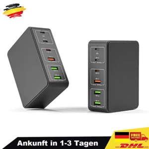 Adaptador de corriente USB universal de carga rápida enchufe cargador de pared multi enchufe de 6 puertos - Imagen 1 de 9