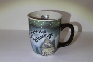 Carson Christmas Blessings Angel 14 oz Ceramic Coffee Mug - Picture 1 of 7