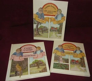 Gwenda Turner's Amy and Clare Stories ¡NUEVO Juego en Caja! Espeluznante hierba gatera MELB - Imagen 1 de 12