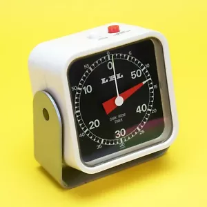 LPL 3ZT002 Mechanical Darkroom Timer 60 Sec & Min Wind Up Glow In The Dark Dial - Picture 1 of 17