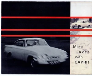 Ford Consul Capri 1500 1963-64 UK Market Foldout Sales Brochure - Picture 1 of 2