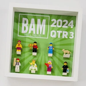 Display Frame case for Lego BAM build a minifigures series 2024 Quarter 3 27cm - Picture 1 of 24