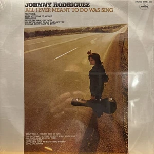 Johnny Rodriguez All I Ever Meant To Do Was Sing - SEALED Vinyl LP - 1973 Stereo - Picture 1 of 6