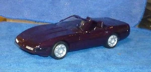 1992 Corvette convertible promo model - Black Rose Metallic - Picture 1 of 3