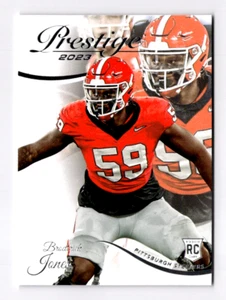 2023 Panini Prestige - Rookies Broderick Jones #308 (RC) - Picture 1 of 2