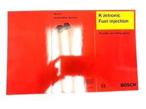 Porsche 924 928 Bosch K Jetronic Guía de solución de problemas de inyección de combustible 2612045M986 - Imagen 1 de 2
