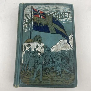 August Strindberg SVENSKA FOLKET circa 1910 Swedish Book Co., Chicago Illust'd - Picture 1 of 24