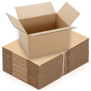 150x Faltkarton 200 x 150 x 90 mm Versandkarton Versand Paket Karton 200x150x90 - Bild 1 von 3