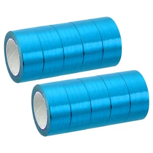 Metallic Washi Tape 15mm x 5m, 10 Pack Art Tapes Washi Self-Adhesive Blue - Picture 1 of 5