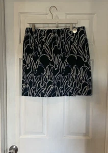 Grey by Jason Wu Faux Wrap Mini Skirt Wool Forest Green Size 8 - Picture 1 of 6