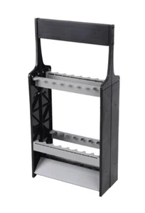 16 Fishing Rod Holder Black and Gray Storage Rack - Picture 1 of 6