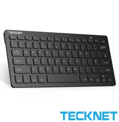 TECKNET 2.4G Wireless Keyboard For Windows 10/8/7/Vista/XP and Android Smart TV - Image 1 of 4