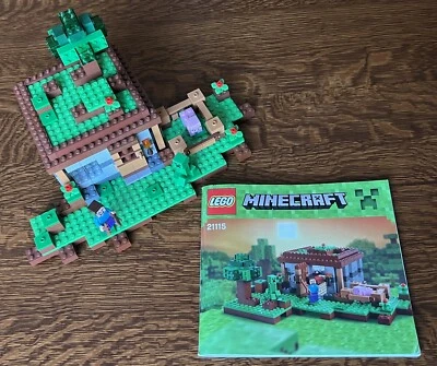 LEGO Minecraft 21115 ПЕРВАЯ НОЧЬ - 100% комплект с фигурками и инструкциями - Изображение 1 из 4