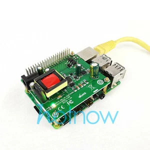 Unidad de disco duro LED de 5V 12V PoE HAT Raspberry Pi 4 4B 3B + 3B Plus 3.5 pulgadas 26 vatios - Imagen 1 de 12