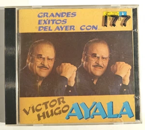 VICTOR HUGO AYALA -GRANDES EXITOS DEL AYER CON- 1989 COLOMBIAN CD ALBUM, BOLERO - Bild 1 von 3