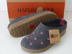 HAFLINGER GRIZZLY CUORICINI GZ 39/L 8 New! Anthrazit/Anthracite - Picture 1 of 1