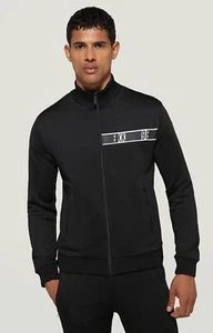BIKKEMBERGS FELPA ZIP - NERO - C31004412-C74 - Picture 1 of 1