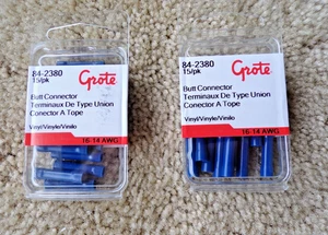 Obtienes 2 paquetes - Conector a tope Grote 84-2380 16-14 AWG - Paquete de 15 @dS - Imagen 1 de 6