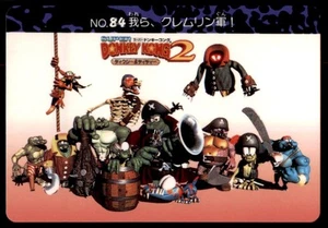 Super Konkey Kong 2 1996 Nintendo Bandai Kremlin Army Japón #84 - Imagen 1 de 2