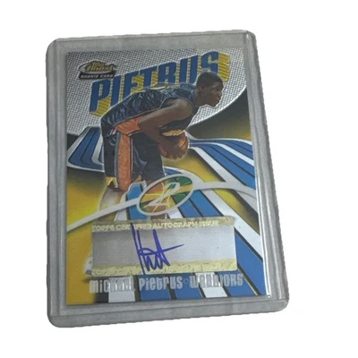 2003-04 Topps Finest - Rookie Autograph Mickael Pietrus #164 /999 (AU, RC) - Image 1 of 2
