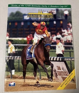 May/June 1998 Churchill Downs Official Program Guide Souvenir - Picture 1 of 8