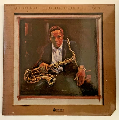 JOHN COLTRANE THE GENTLE SIDE OF  2 LP WHITE LABEL PROMO 1975 ABC RECORDS - Image 1 of 4