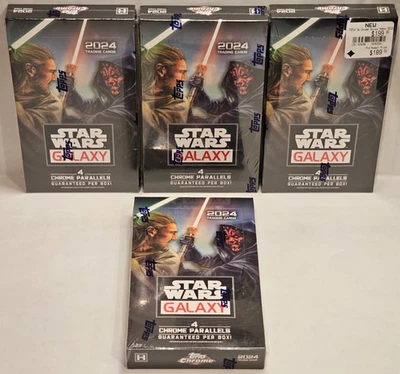 2024 Topps Star Wars Galaxy Chrome Hobby Box - New, Factory Sealed - Image 1 of 3