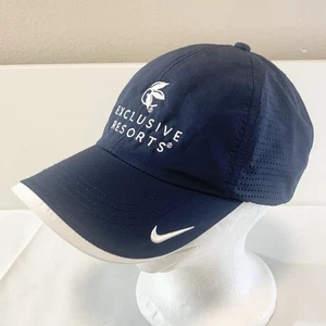 Nuevo Nike Heritage86 Dri-Fit Adulto Gorra de Golf Sombrero Ajustable OSFM Patrocinador Logo Azul - Imagen 1 de 7