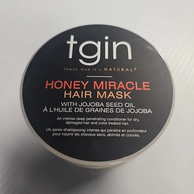 tgin Honey Miracle Hair Mask Deep Conditioner 12oz for Dry Damaged Hair - Image 1 of 4
