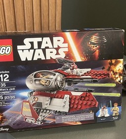 LEGO Star Wars 75135 Obi-Wan's Jedi Interceptor 100% Complete Retired Set - RARE