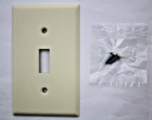 Mulberry Single Switch Metal Wall Plate Beige QUANTITY DISCOUNTS 99071 #92p - Picture 1 of 4