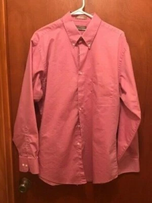 Men's Van Heusen Fitted Wrinkle Free Long Sleeve 17-34/35 Front Pocket - Image 1 of 4