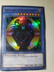 Yu-Gi-Oh! Juego de cartas coleccionables Mago del Caos Negro Yugi's Legendary Deck YGLD-ENC01 1er... - Imagen 1 de 2