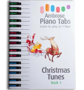 Xmas Carols Songbook Piano. Give a Gift of Music this Christmas Adult Beginners  - Picture 1 of 6