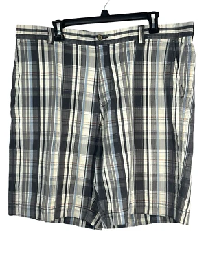 Pantalones Cortos de Golf Tommy Bahama Para Hombre Algodón Seda Chino Talla 40 Gris Entrepierna 10" Foto 1 de 4
