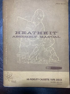 Heathkit AB-110 HI-Fidelity Cassette Tape Deck Assembly Manual - Picture 1 of 4