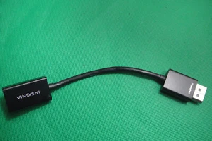 Insignia Display Port DP Male to HDMI Female Port Video AV PC Adapter Cable Cord - Picture 1 of 3