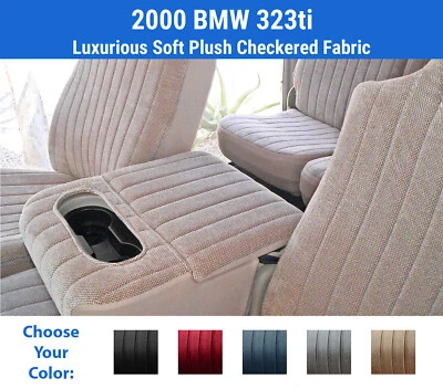 Plush Regal Seat Covers for 2000 BMW 323ti - Image 1 of 4