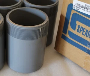 Spears 1890-060C - 4" x 6" CPVC, FTG x MNPT Schedule 80 Nippelkappe - Bild 1 von 3