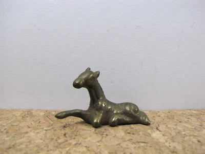 Bosse Rohac Hagenauer Gluttöter Baller Miniatur Pferd Figur Messing Bronze II - Bild 1 von 4